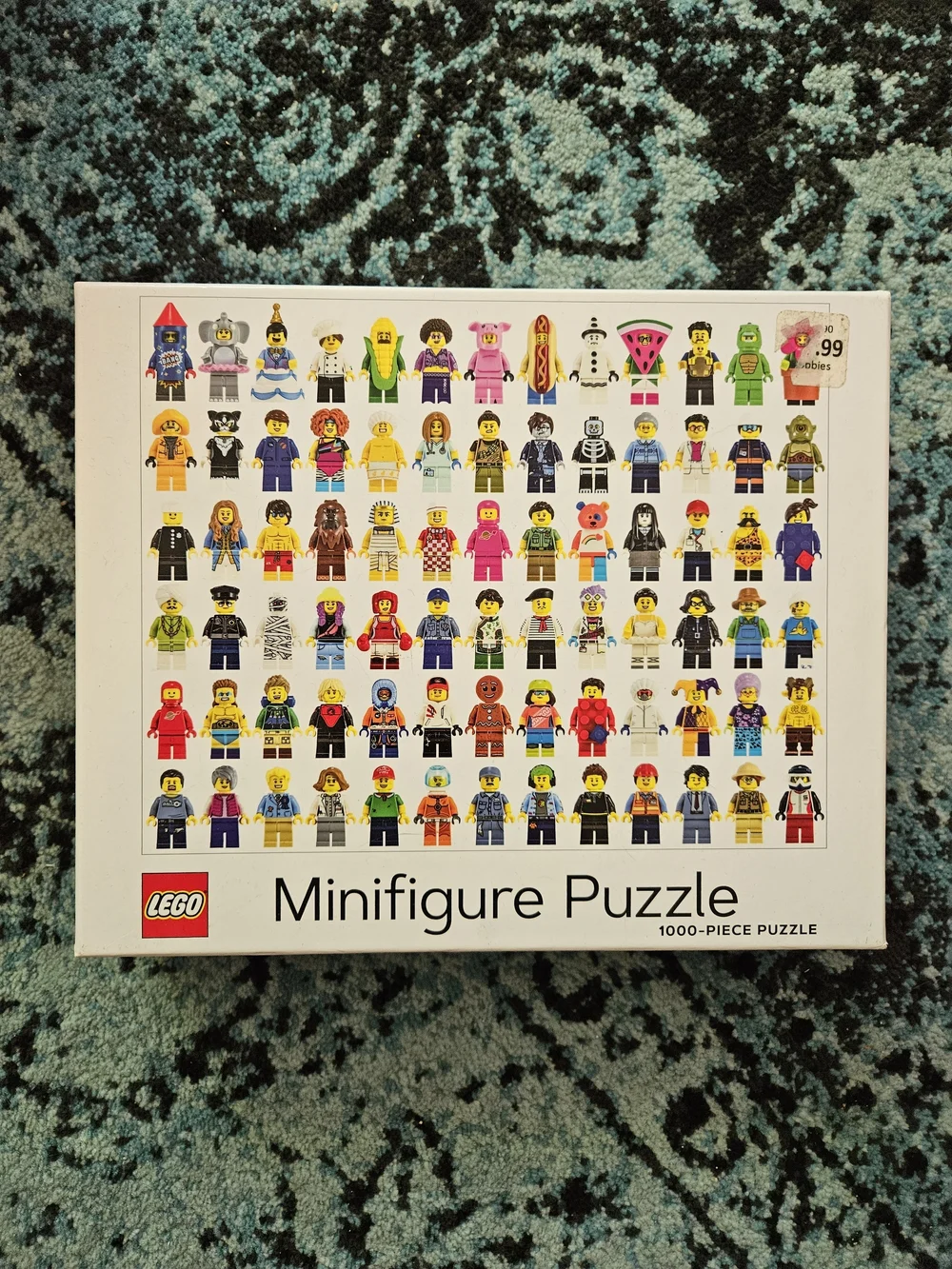 Lego Minifigure Puzzle 1000 - Picture 1 of 3